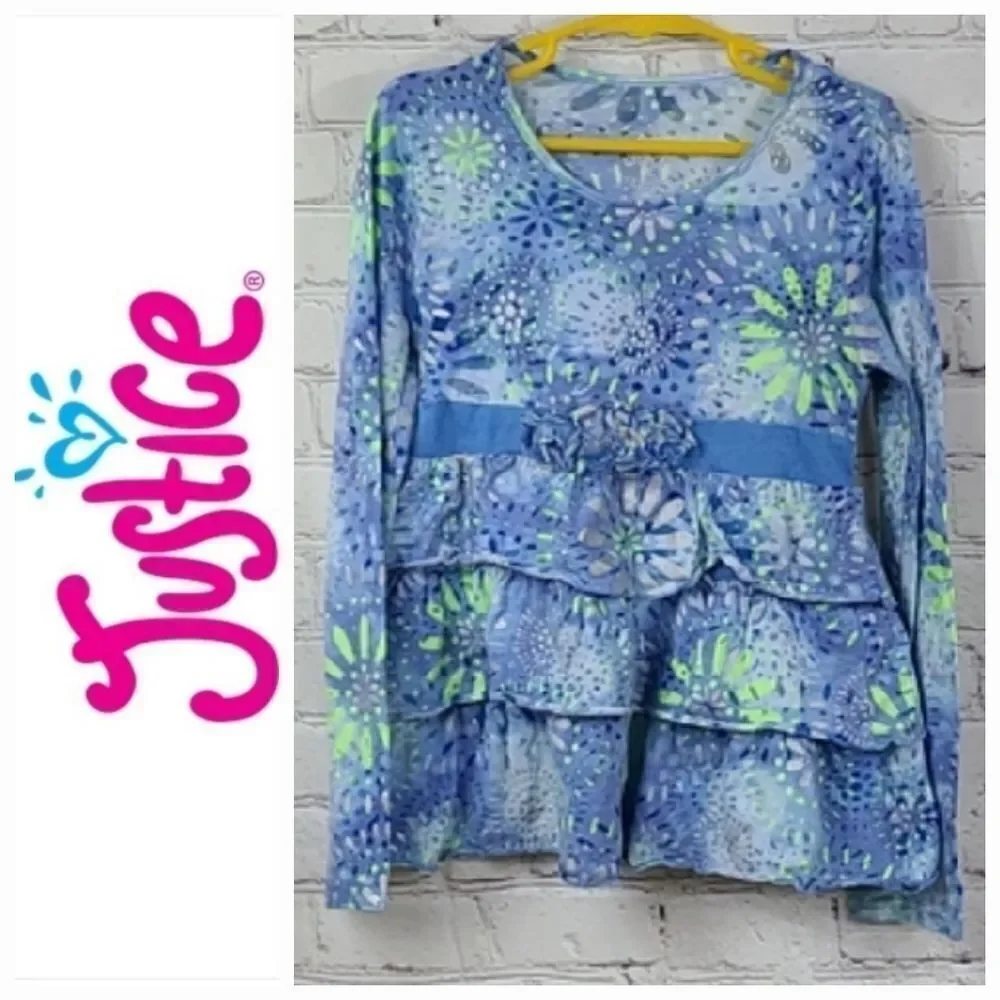Justice girls blue
